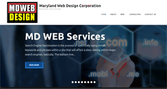 Desktop Screenshot of mdwebcorp.com