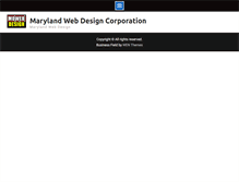 Tablet Screenshot of mdwebcorp.com